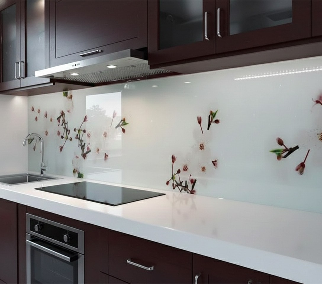 màu kính bếp đẹp 
