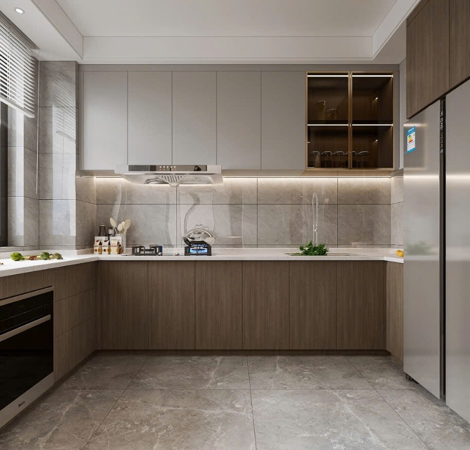 kính ốp tường bếp