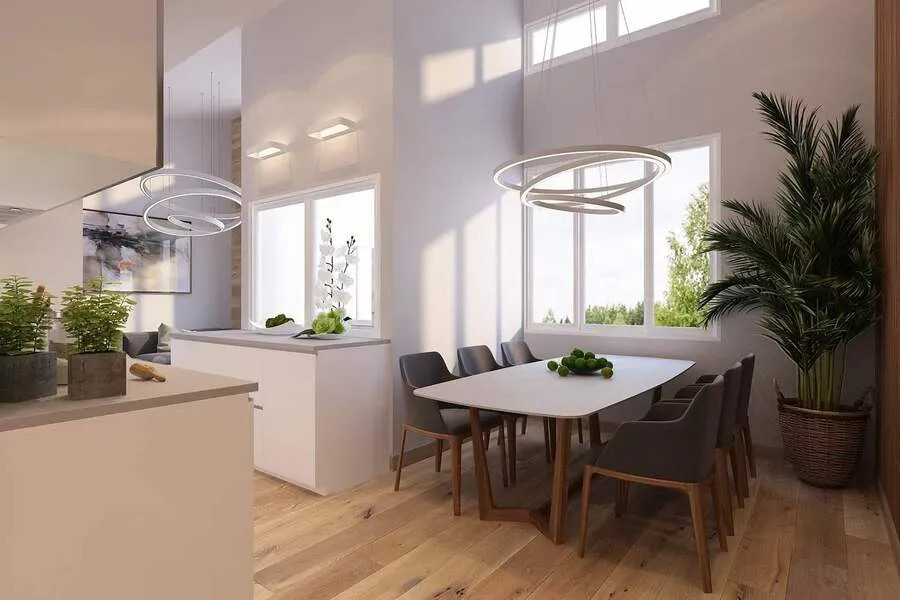 Bếp phong cách Scandinavian