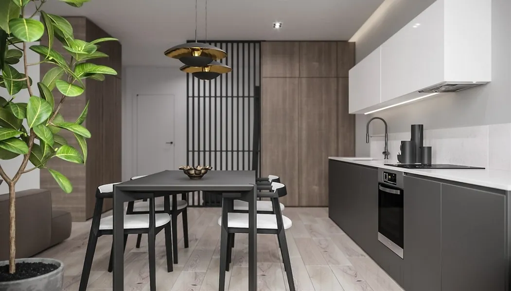 Bếp phong cách Scandinavian