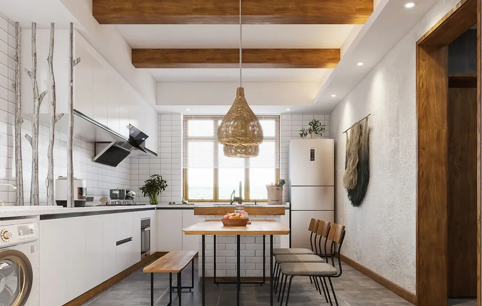 Bếp phong cách Scandinavian