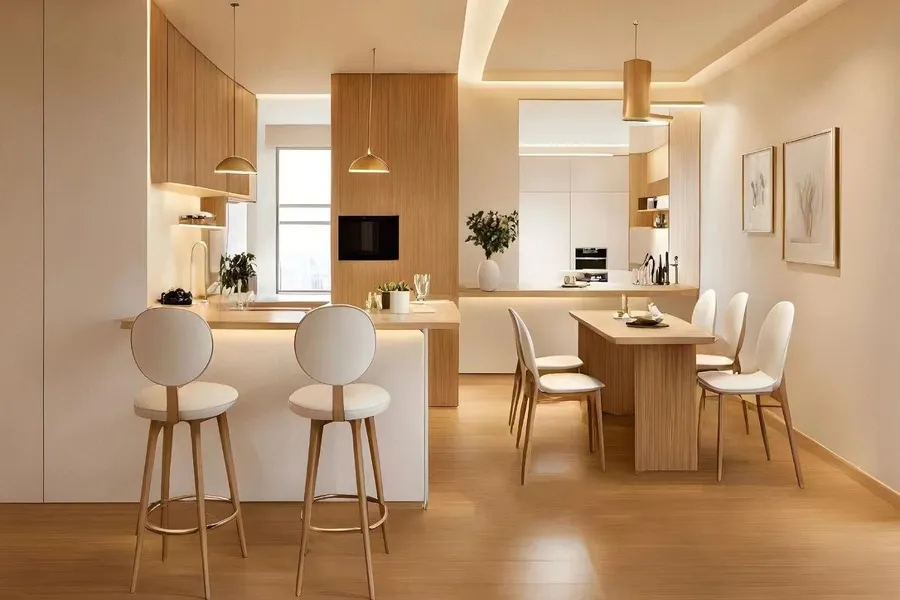 thiết kế phòng bếp đẹp năm 2025