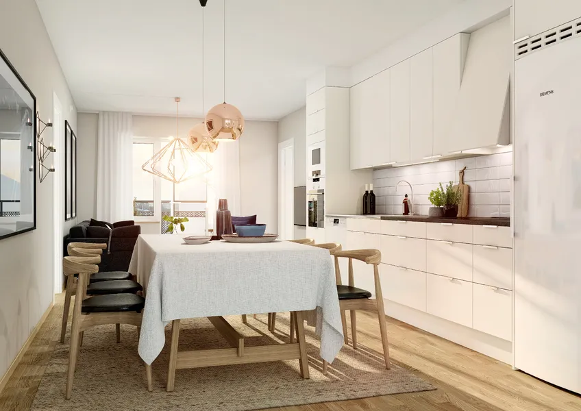 Bếp phong cách Scandinavian