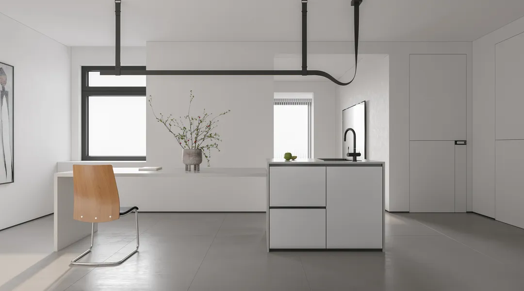 Bếp phong cách Scandinavian