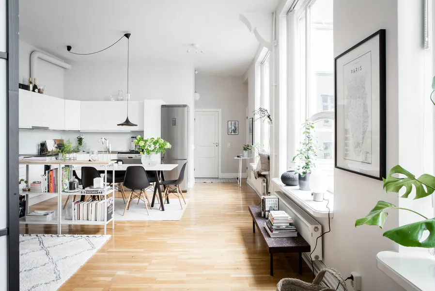 Bếp phong cách Scandinavian