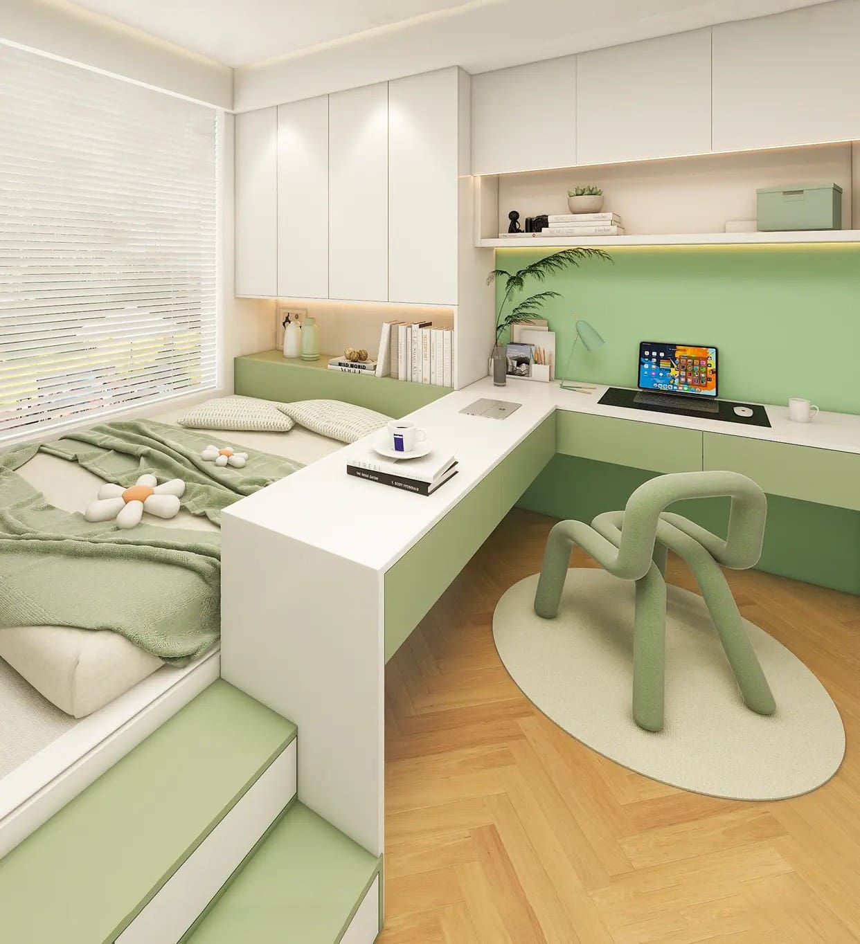 Cách sắp xếp phòng ngủ nhỏ 10m2