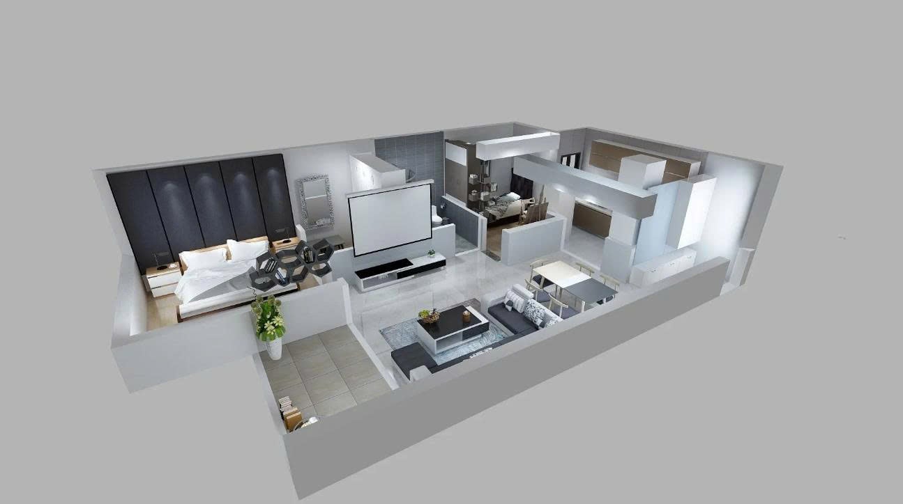 Nội thất căn hộ 2 phòng ngủ Nội thất căn hộ 2 phòng ngủ