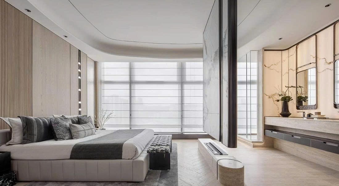 bố trí nội thất không gian mở