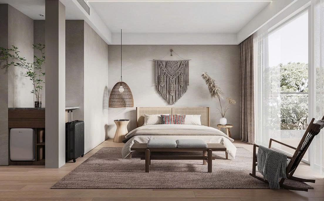 Phòng Ngủ Không Gian Mở