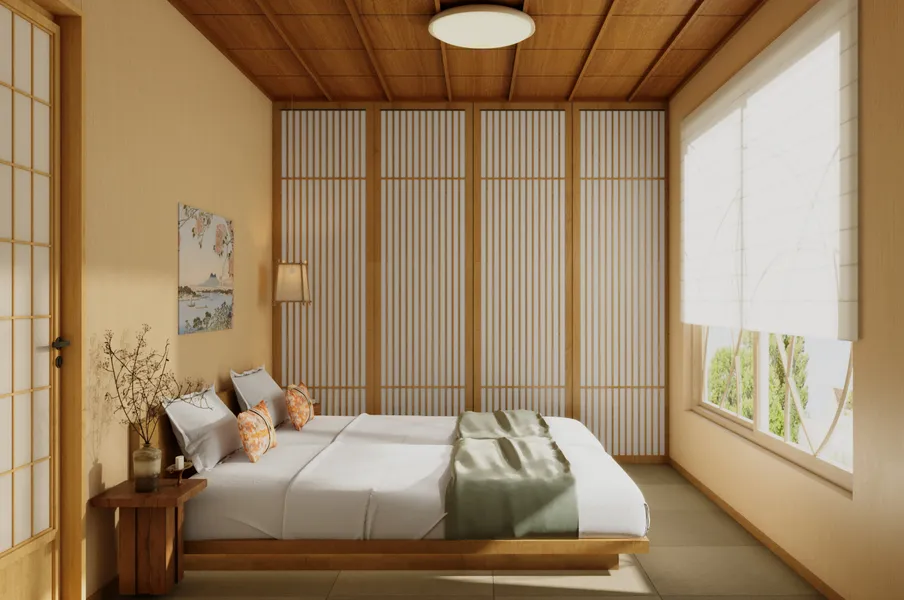 nội thất phòng ngủ nhật