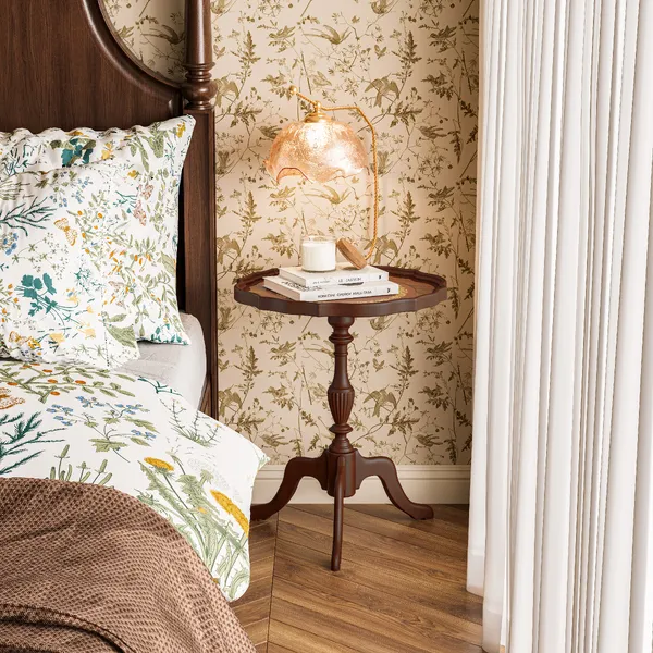 Decor Phòng Ngủ Vintage Ý tưởng decor phòng ngủ vintage đèn ngủ ánh vàng