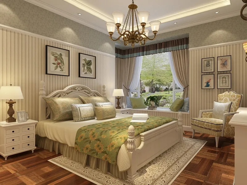 Decor Phòng Ngủ Vintage Ý tưởng decor phòng ngủ vintage với bảng treo tranh cổ điển