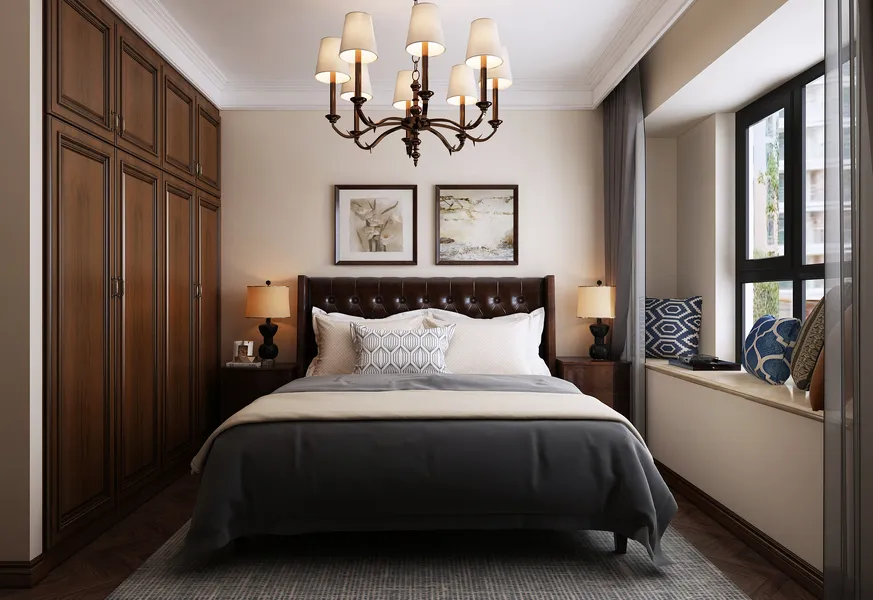 Decor Phòng Ngủ Vintage Ý tưởng decor phòng ngủ vintage với khung ảnh cổ đặt đầu giường