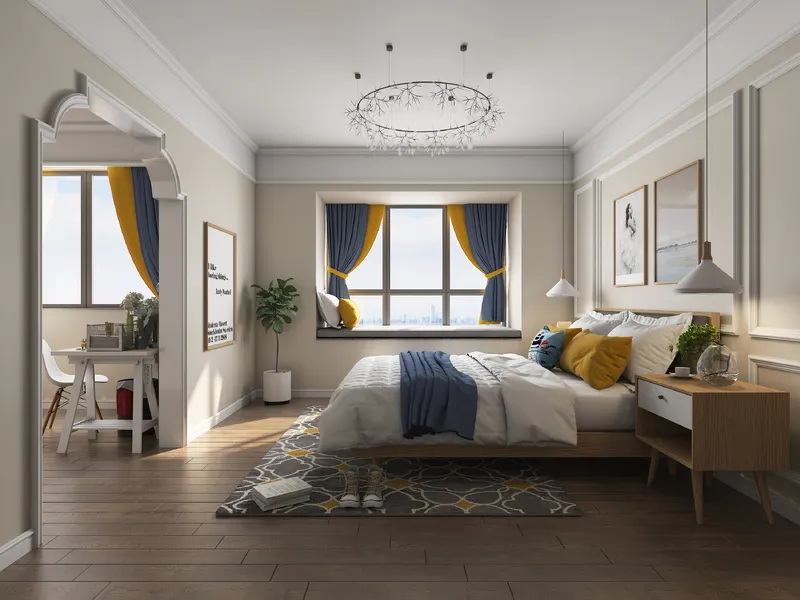 Phối Màu Phòng Ngủ Đẹp 