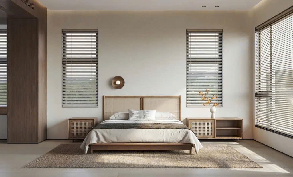 Phối Màu Phòng Ngủ Tone Dịu Nhẹ