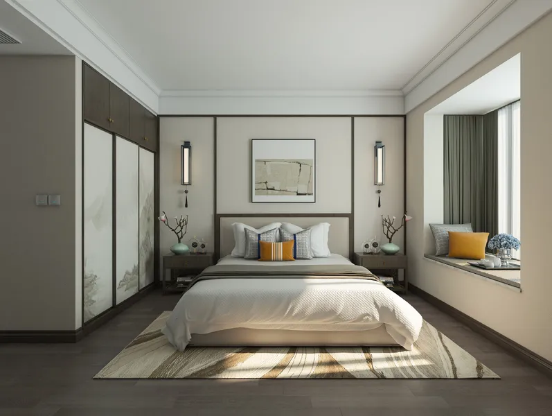 Cách Phối Màu Tường Phòng Ngủ