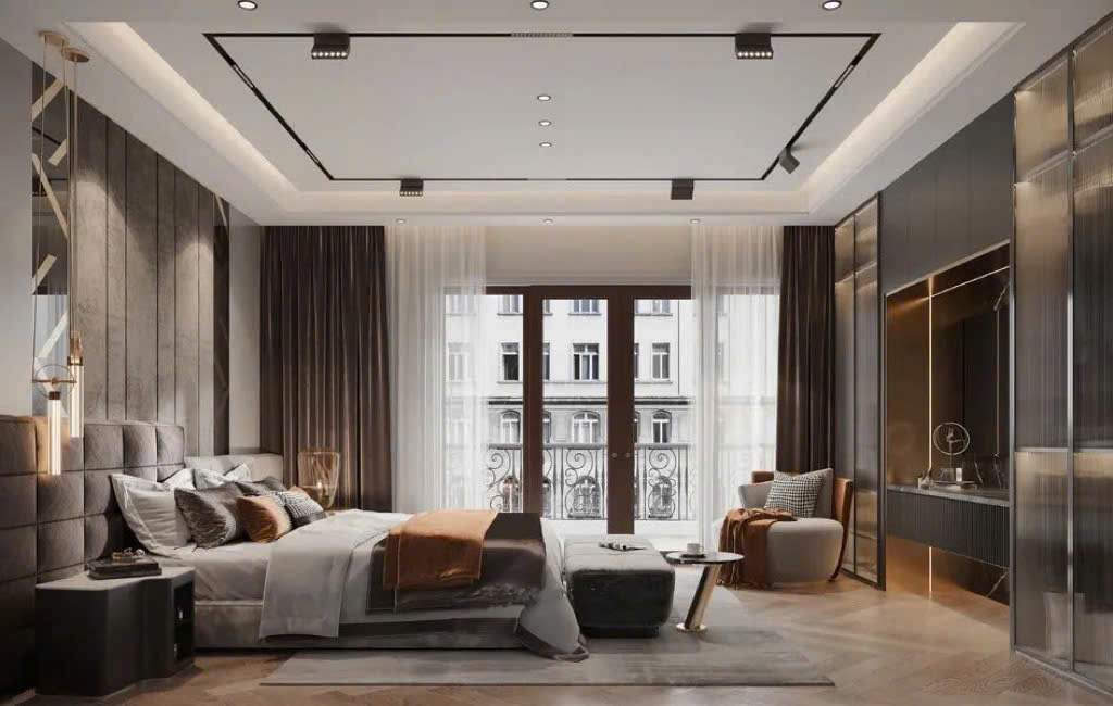 Phối màu phòng ngủ theo ánh sáng