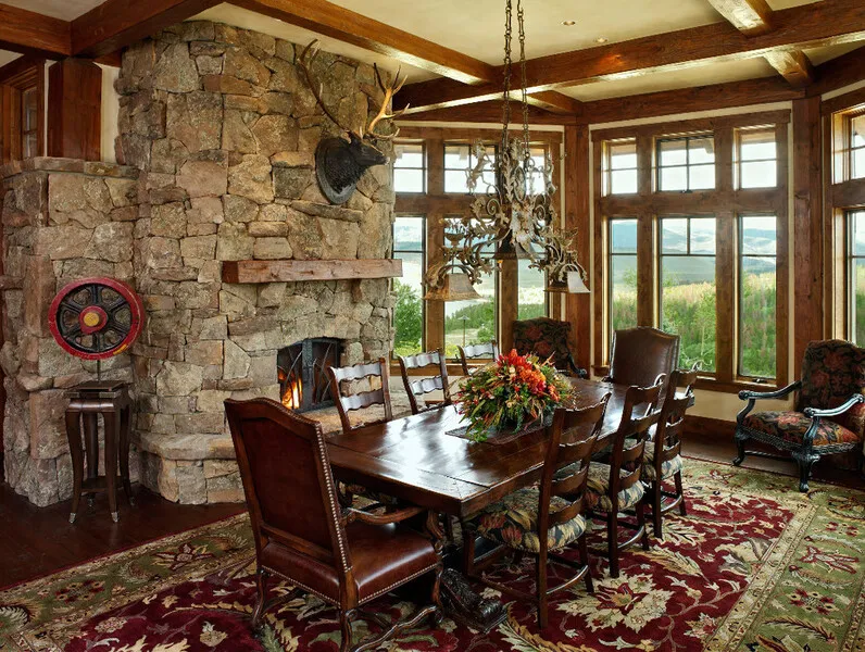 Phong cách Rustic trong nội thất vật liệu Phong cách Rustic trong nội thất