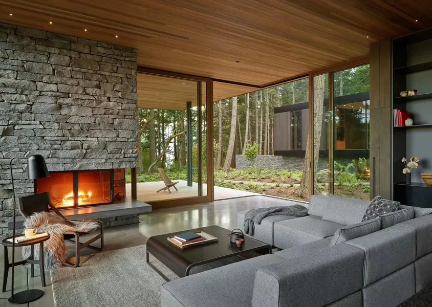 Phong cách Rustic trong nội thất bố trí không gian Phong cách Rustic trong nội thất