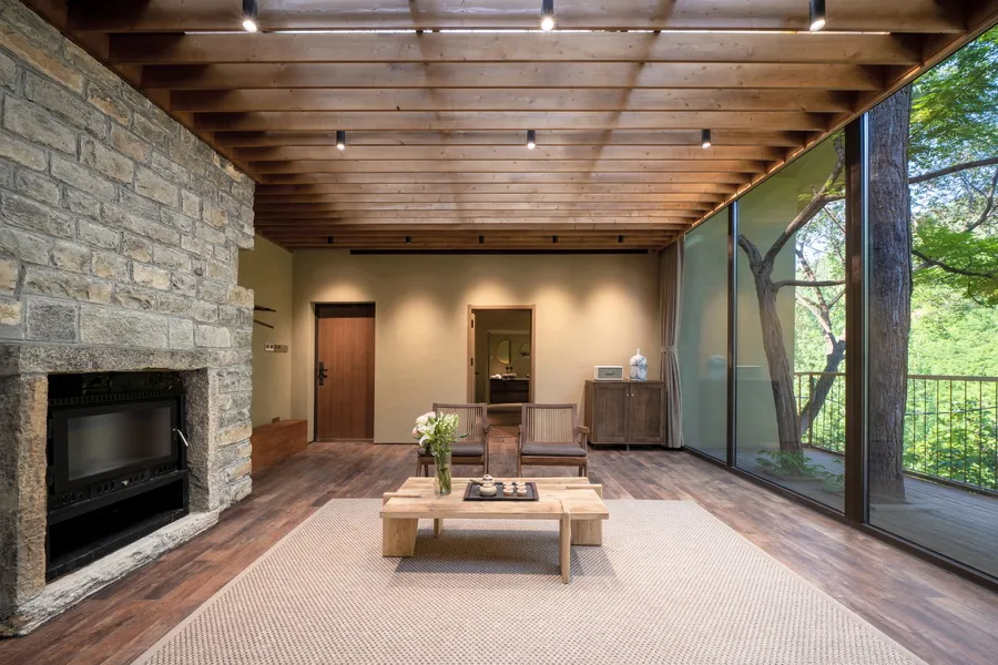 Phong cách Rustic trong nội thất phòng khách Phong cách Rustic