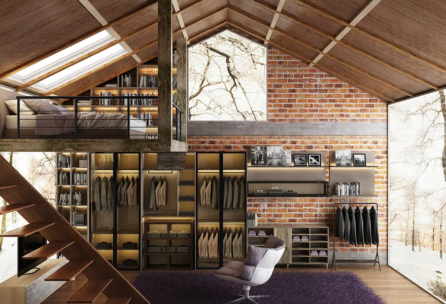 Phong cách Rustic trong nội thất Chất liệu Phong cách Rustic trong nội thất