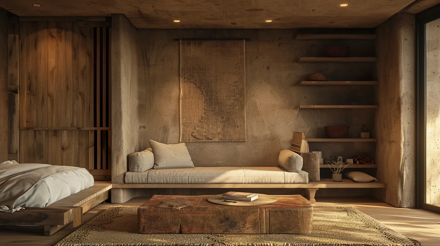 Phong cách Rustic trong nội thất Gam màu Phong cách Rustic trong nội thất