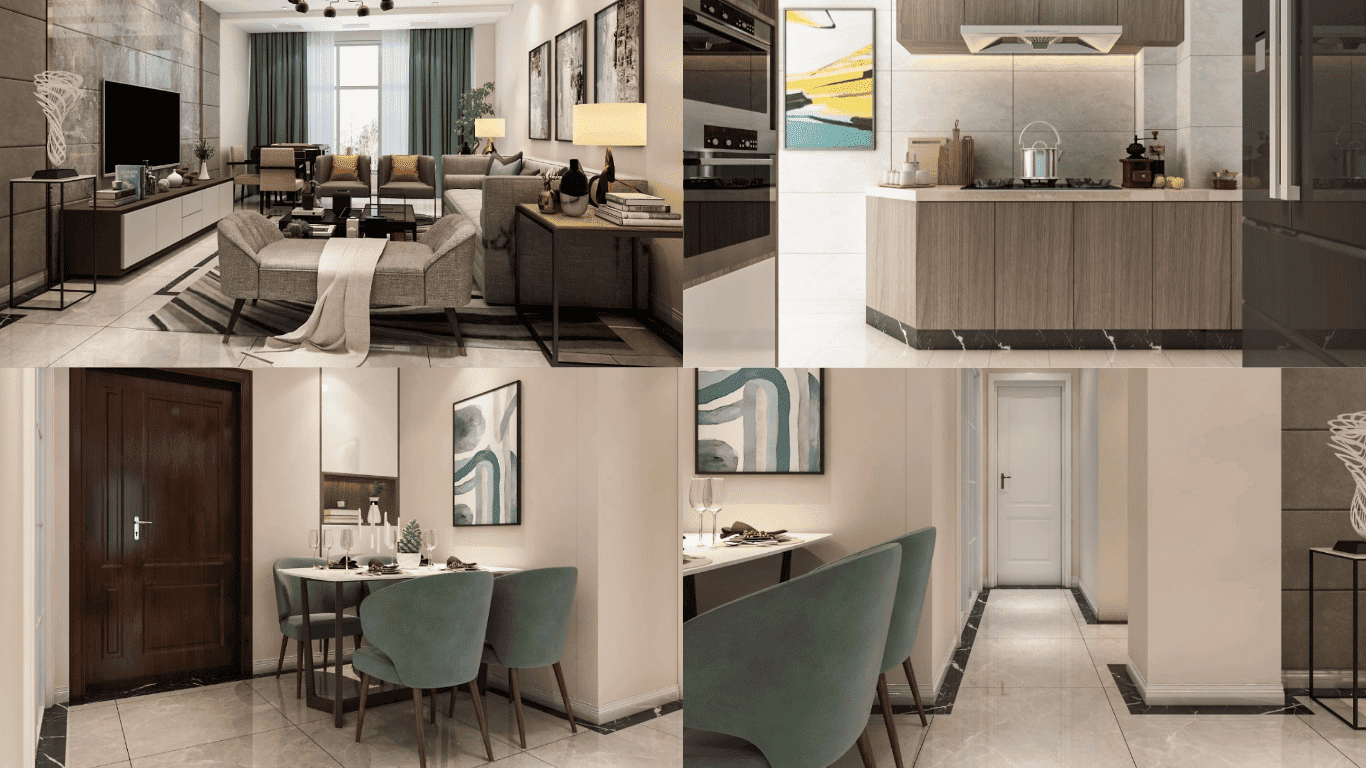 Cách bố trí nội thất chung cư 70m2