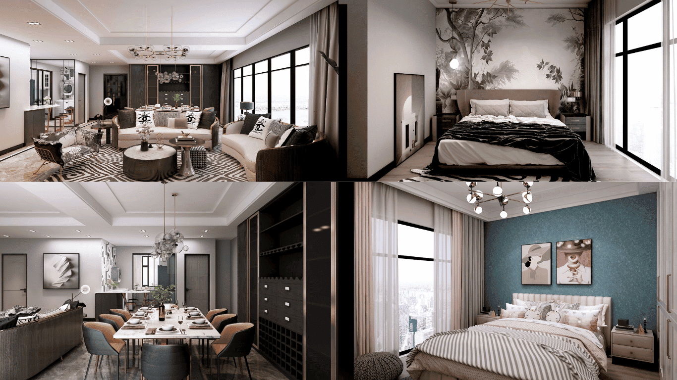 Thiết Kế Nhà Chung Cư Đẹp 70m2