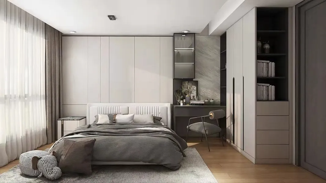 Tủ Quần Áo Kết Hợp Bàn Làm Việc Không Gian Tủ Quần Áo Kết Hợp Bàn Làm Việc