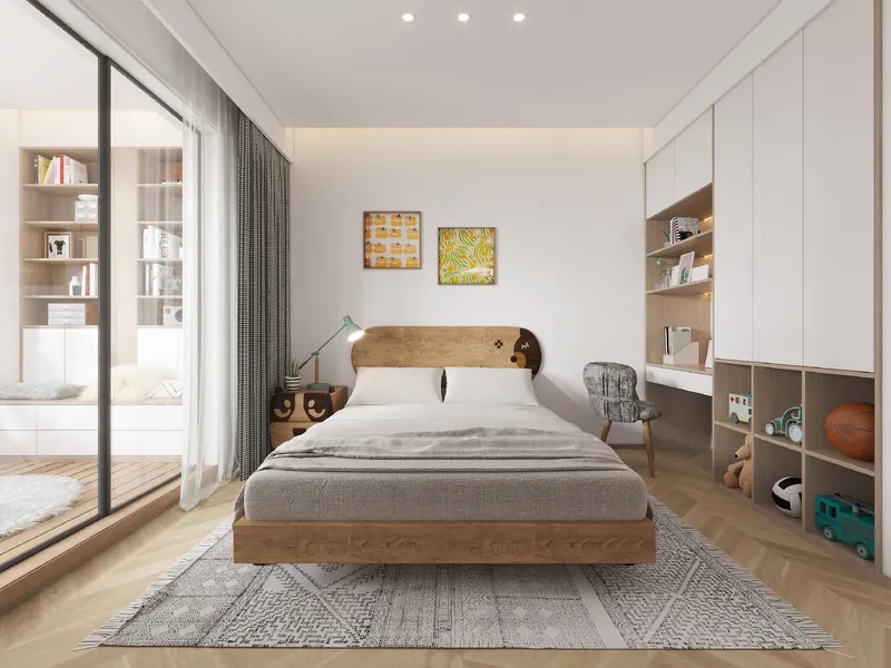 Tủ Quần Áo Kết Hợp Bàn Làm Việc Phòng Ngủ Có Tủ Quần Áo Kết Hợp Bàn Làm Việc