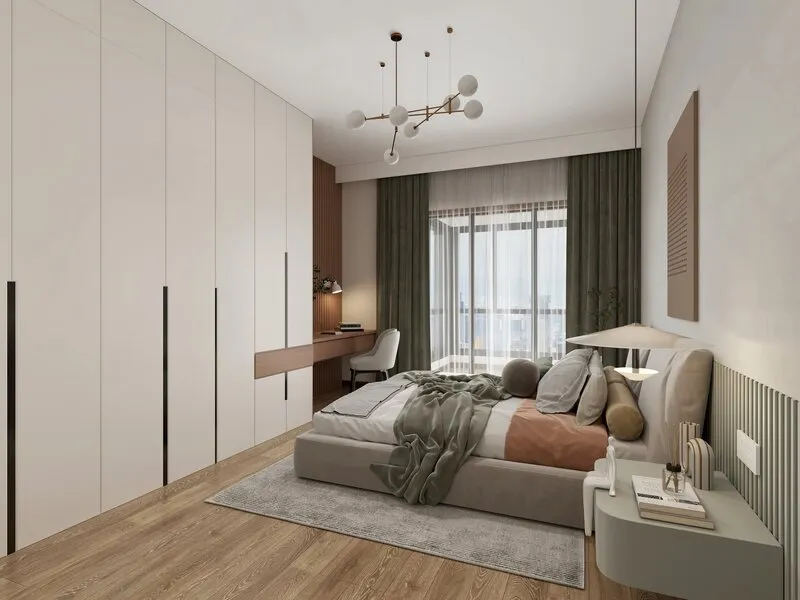 Tủ Quần Áo Kết Hợp Bàn Làm Việc Tủ Quần Áo Kèm Bàn Làm Việc Tối Ưu Diện Tích