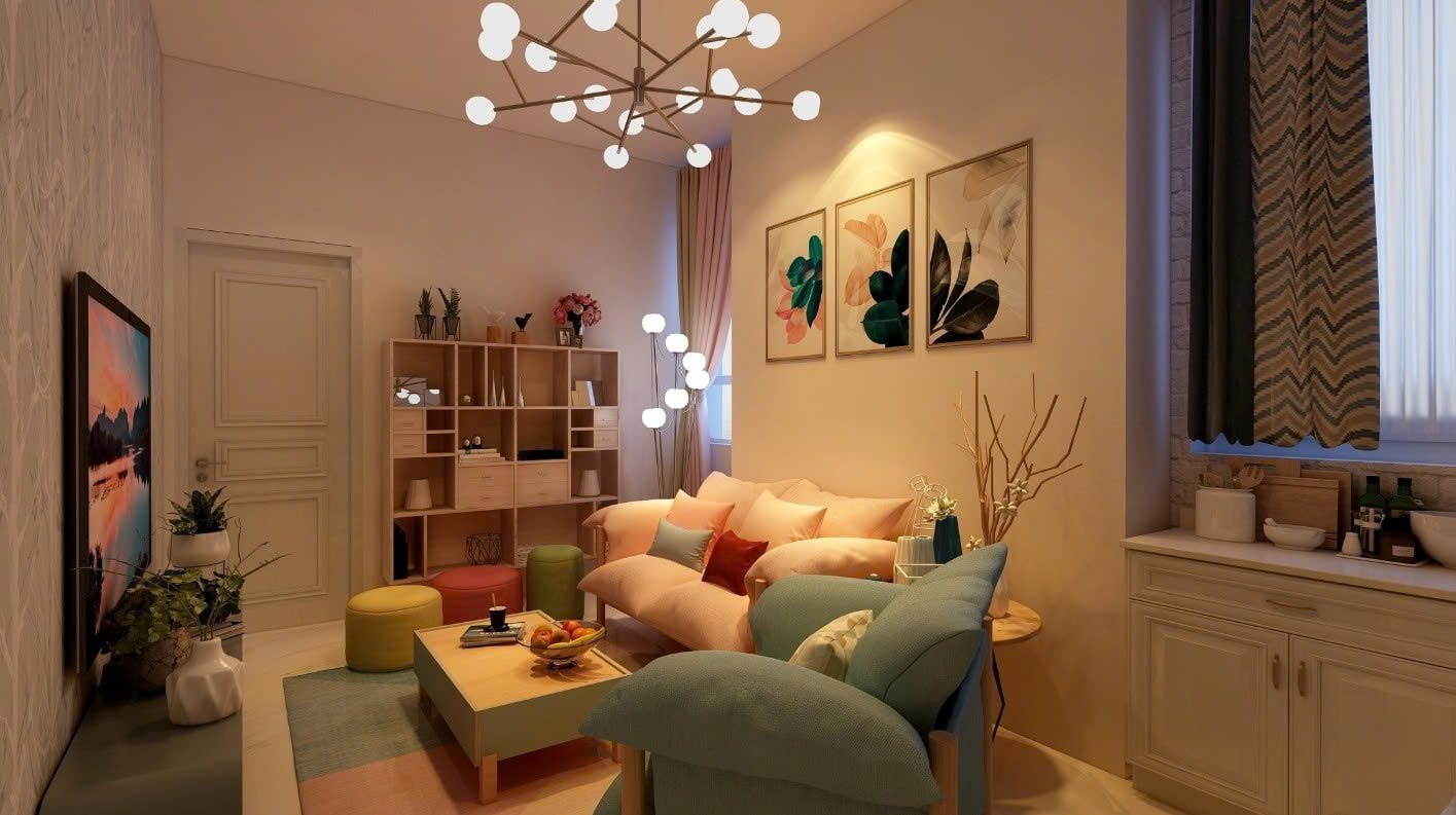 Chọn màu sơn cho phòng khách phối màu sơn phòng khách đẹp