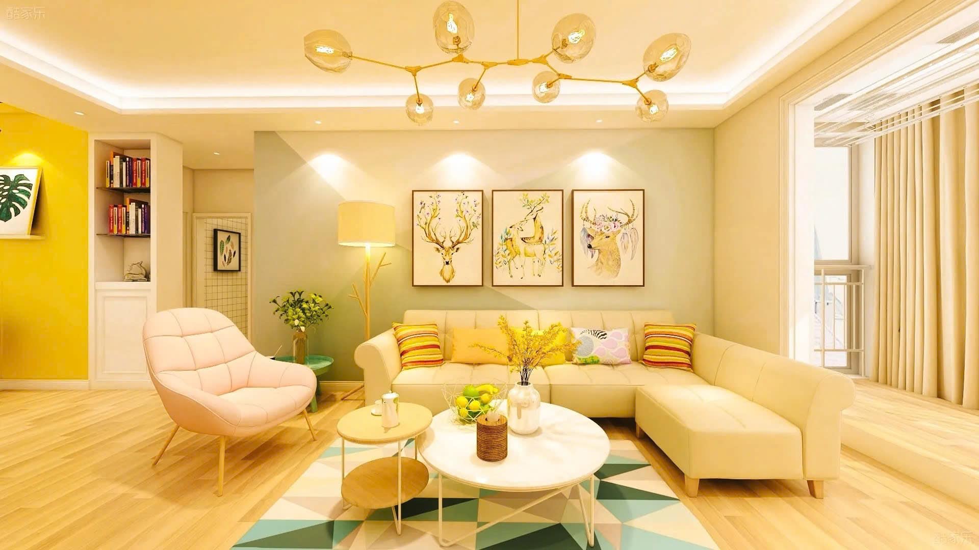 Chọn màu sơn cho phòng khách Chọn màu sơn cho phòng khách