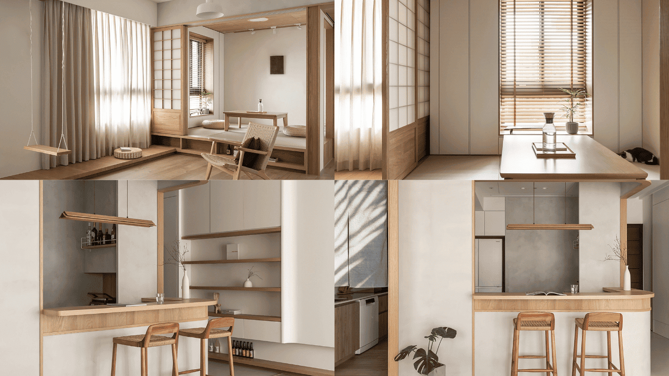 Chung Cư Phong Cách Nhật Thiết kế nội thất chung cư