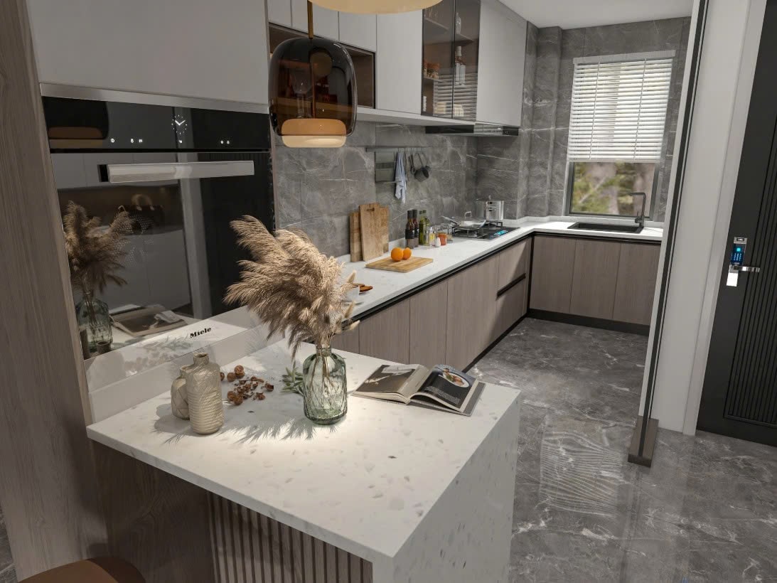 Diện tích nhà bếp Diện tích nhà bếp