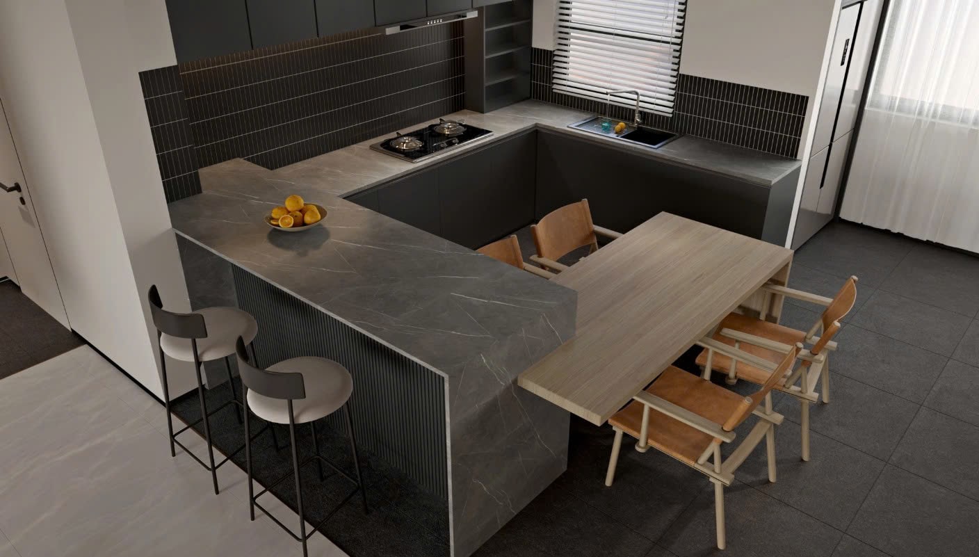 Diện tích nhà bếp Diện tích nhà bếp