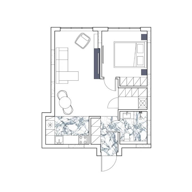 cách tính diện tích phòng ngủ 