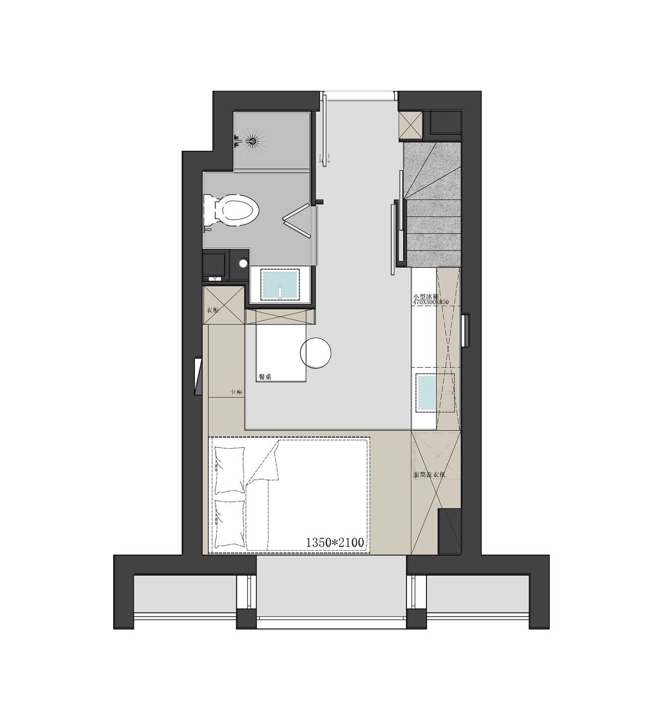 cách tính diện tích phòng ngủ 