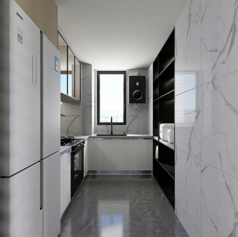 thiết kế tủ bếp 