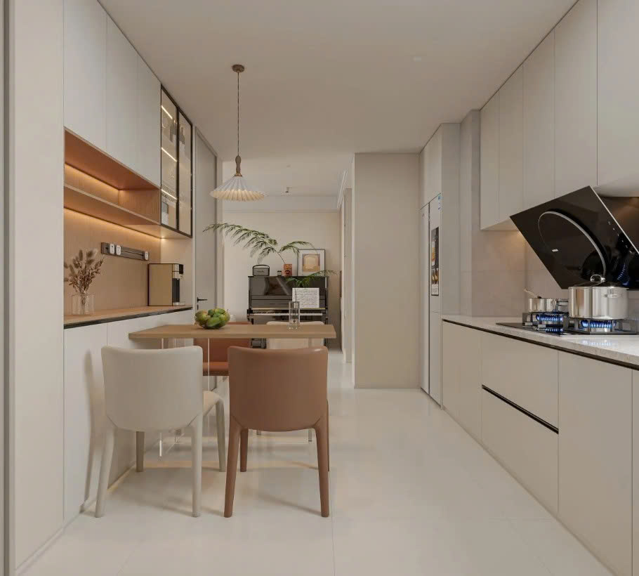 Phòng bếp nhà phố