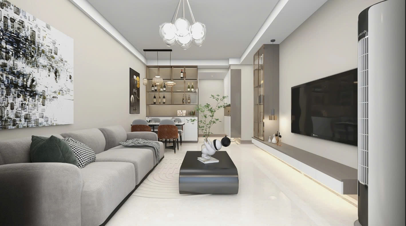 trang trí phòng khách 