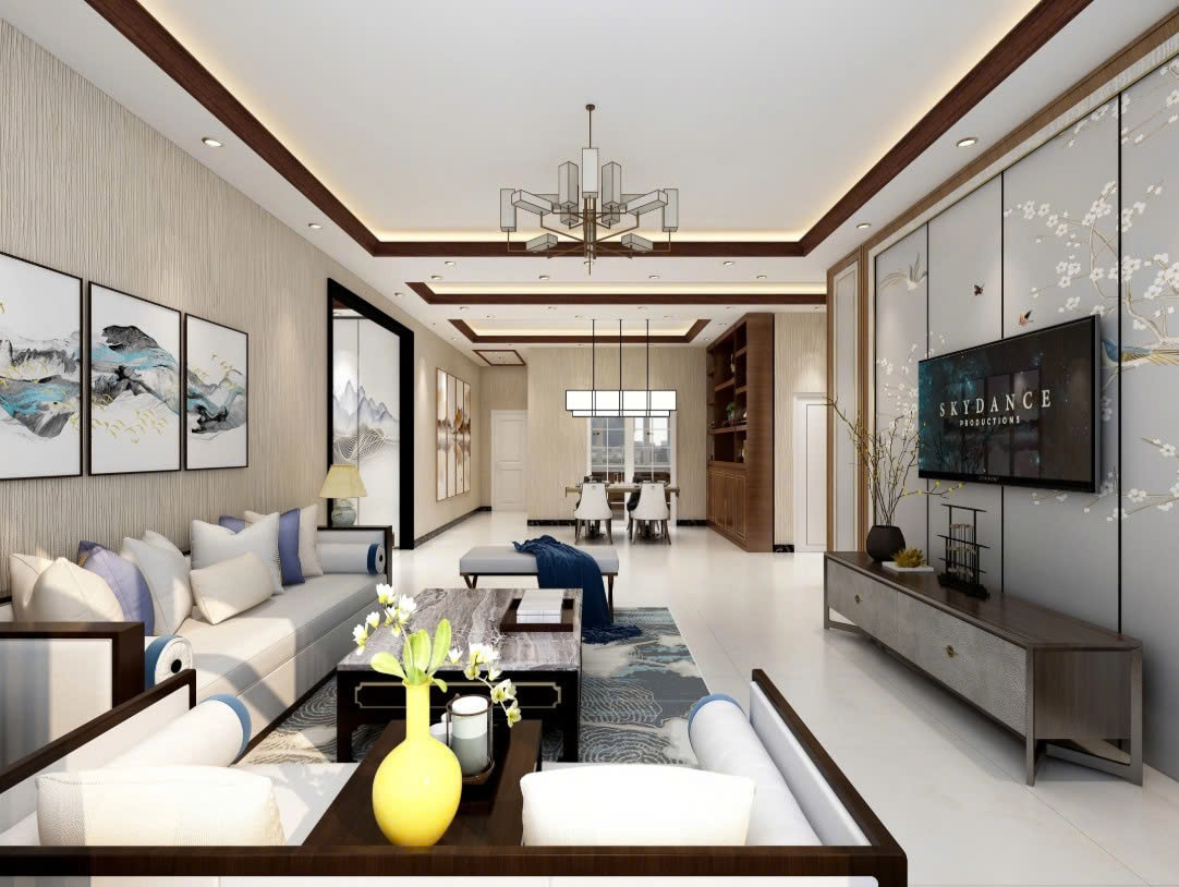 trang trí phòng khách 