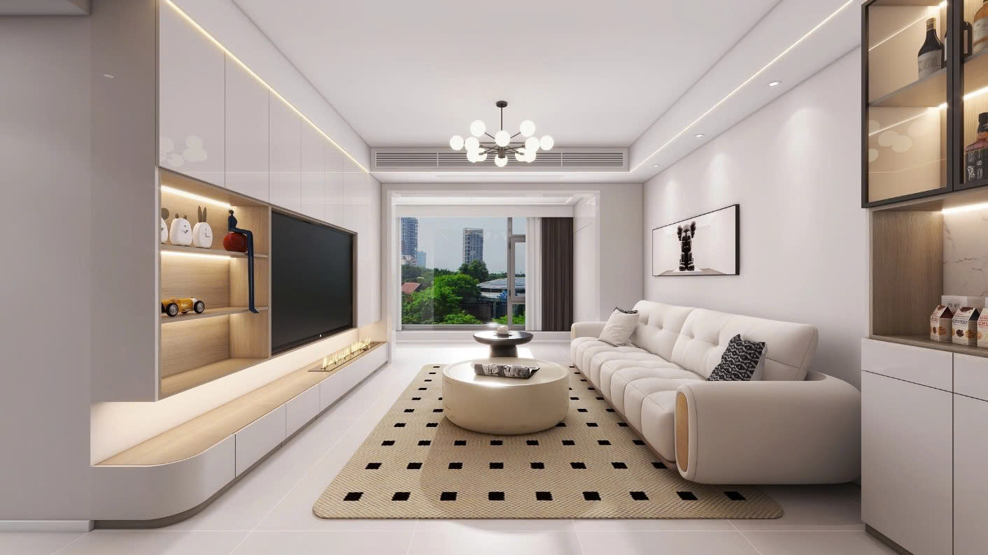 thiết kế phòng khách 