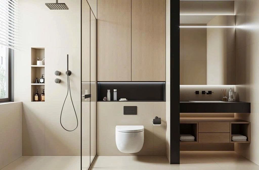 thiết kế nội thất nhà vệ sinh