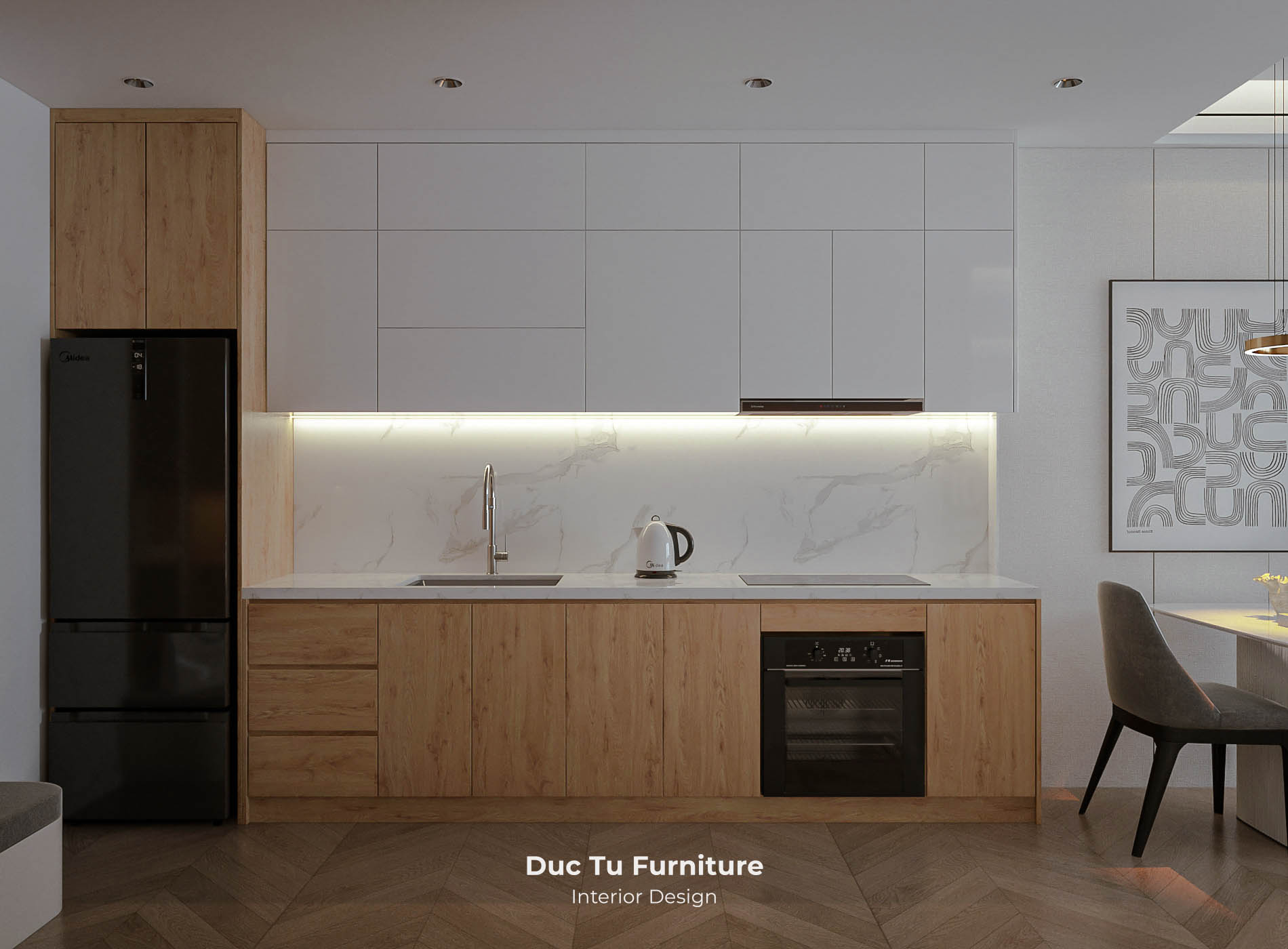 Thiết Kế Studio 30m2 Panoma