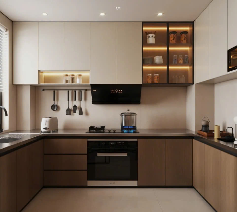 cách phối màu cho phòng bếp bảng phối màu đẹp