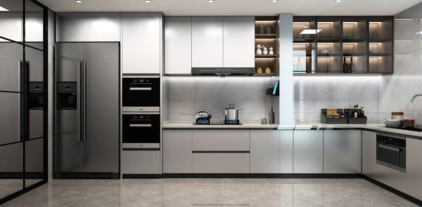 cách phối màu cho phòng bếp cách phối màu cho phòng bếp