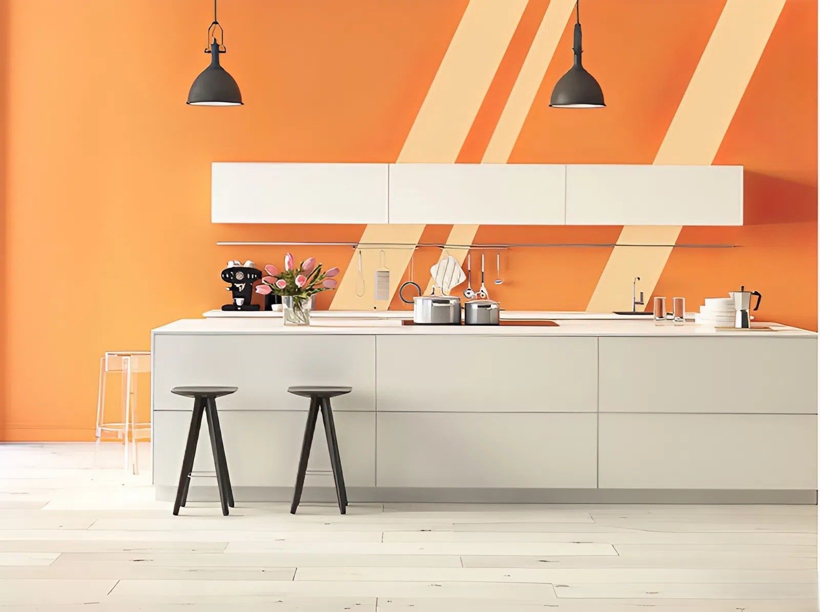 cách phối màu cho phòng bếp cách phối màu cho phòng bếp