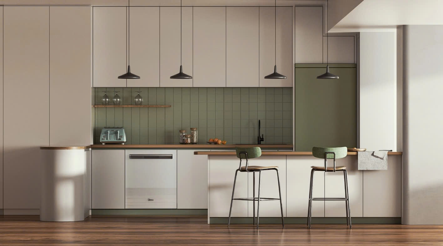 cách phối màu cho phòng bếp cách phối màu cho phòng bếp