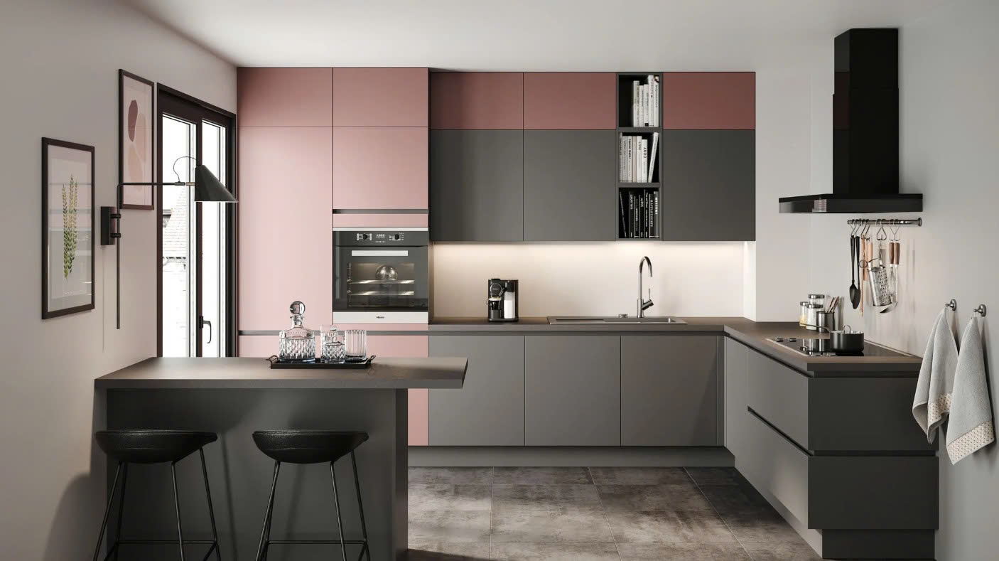 cách phối màu cho phòng bếp cách phối màu cho phòng bếp